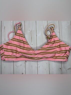 Aerie Shine Voop Bikini Top